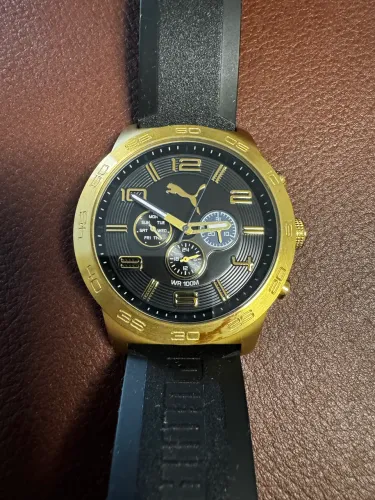 Relógio Puma Dourado