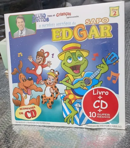 Sapo Edgar - Silvio Santos para as Crianças | Livro Original