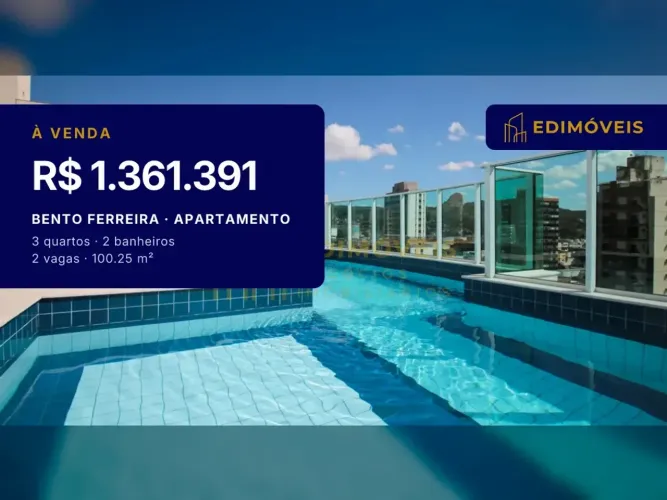 Seu Novo Lar: Apartamento Moderno de 3 Quartos em Bento Ferreira