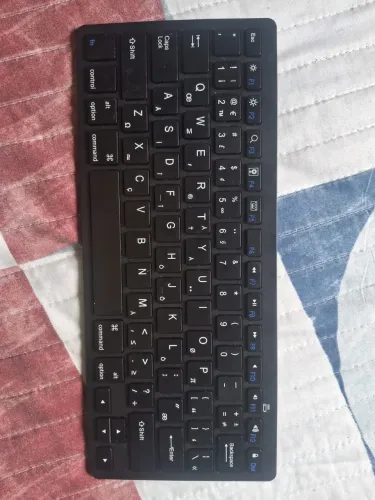 Teclado Bluetooth Compacto para Tablet, Notebook e Celular