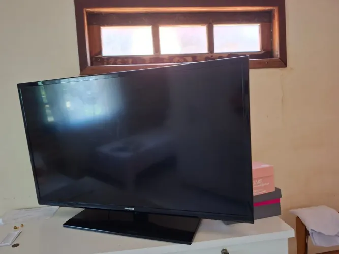Vendo TV Samsung funcionando com pequeno defeito 