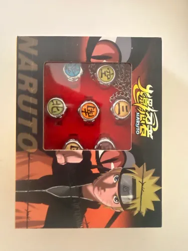 Anéis Akatsuki Naruto