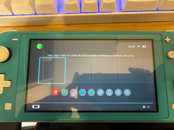 Nintendo Switch Lite Ciano