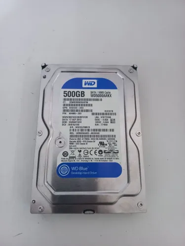 HD 500 GB Western Digital / Para PC e DVR / Garantia