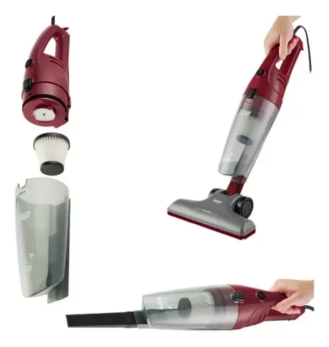 Aspirador De Pó Vertical 3 Em 1 High Speed Plus 1350w Wap Cor Cinza