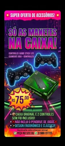 Controles Game Stick Lite