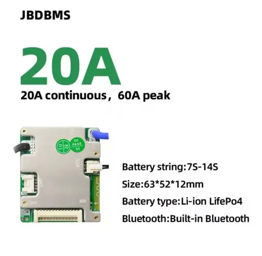 Bms jbd 20ah bluetooth