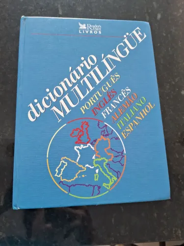 Dicionário multilíngue capa dura