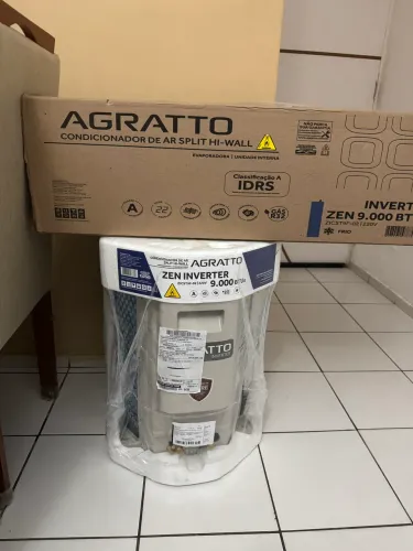 AR CONDICIONADO AGRATTO 9.000 btus
