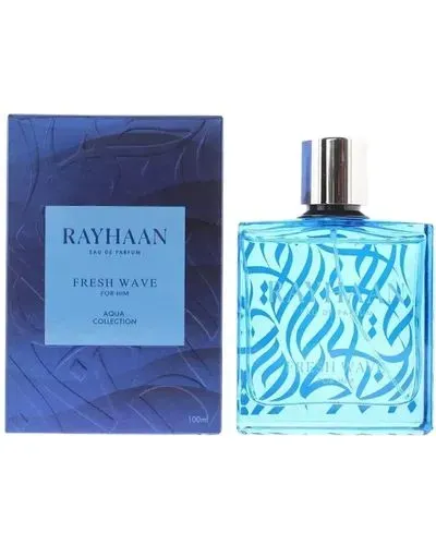 Perfume rayhaan fresh wave for him 100ml masculino original novo