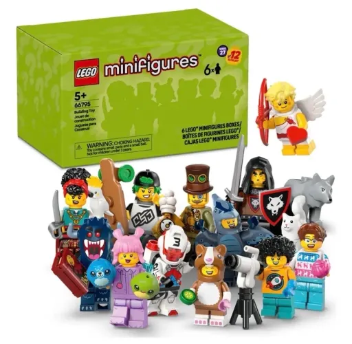 Lego Minifigure Series 27 - box lacrado com 6 mini