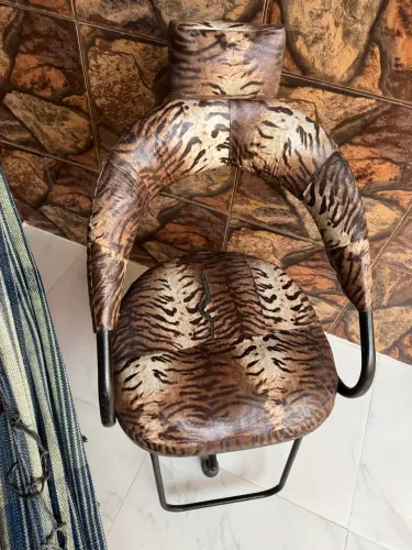 Cadeira cabeleireira, barbeiro usada 