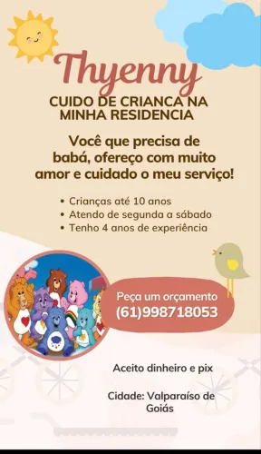 Cuido de criança