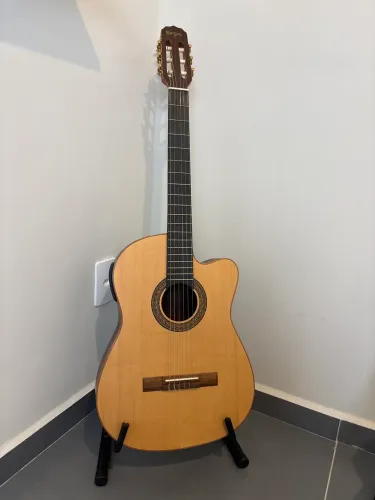 Violão Rozini flat elétrico com afinador