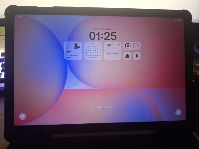 Tab s10 lite samsung 128gb impecável