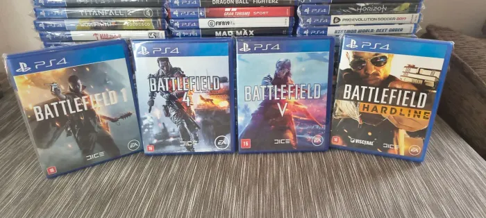 Coleção BATTLEFIELD PS4