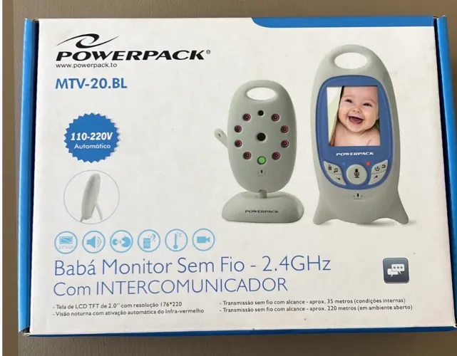 Babá Eletrônica Monitorar Baby Visão Noturna
