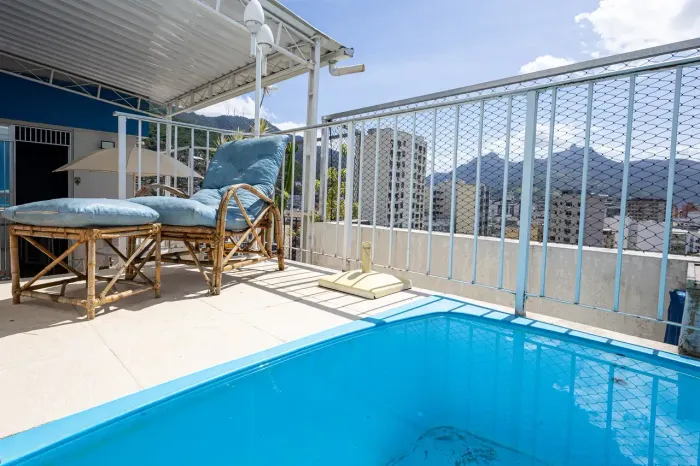 Cobertura à venda na Tijuca, piscina, 3 quartos (1 suíte), 1 vaga