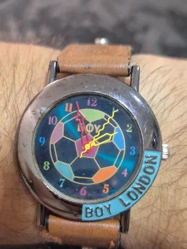 Relógio BOY LONDON À QUARTZ VINTAGE MÁQUINA ETA - ÓTIMO ESTADO