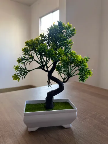 Árvore Bonsai Artificial para Jardim, Plantas de Simulação, Plantas de Pote