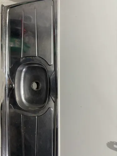 Pia / Cuba de Cozinha Inox 1,50m - R$ 65,00 (Com marcas de uso)