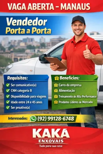 Vendedor Porta a Porta 