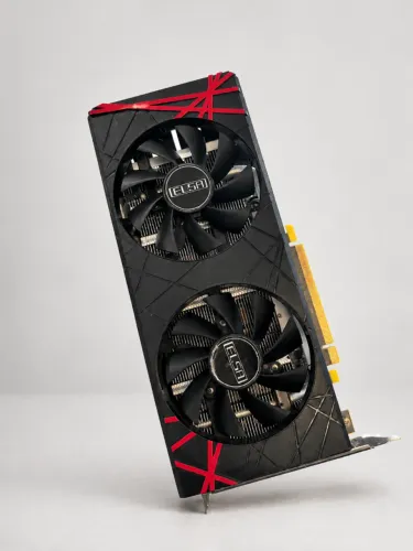 Placa de Vídeo ELSA Radeon RX 580 - Dual Fan - Ótimo Estado