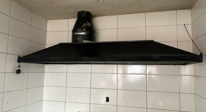 Coifa galvanizada 3 metros