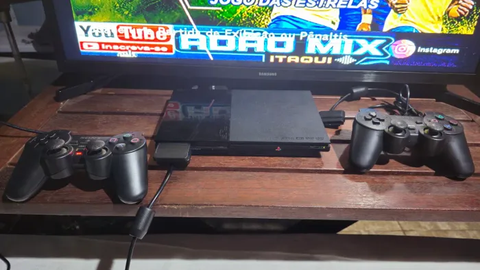 PS2 Slim SCPH-90010 desbloqueado