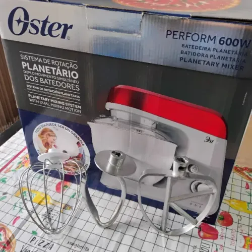 Batedores (kit) da Batedeira Planetária Oster 600W. Metal.