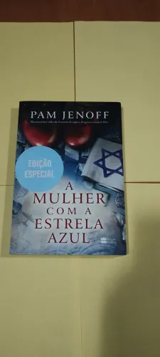 Livro A mulher com a Estrela Azul