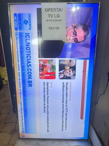 TV LG 60 polegadas 4K mod 60uj6585