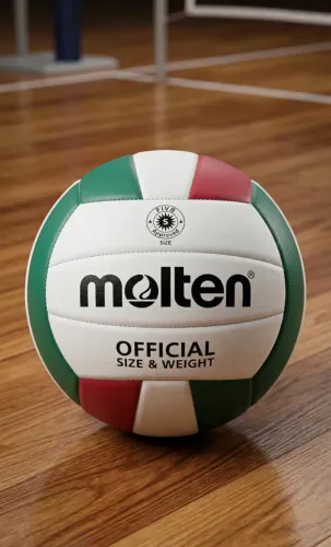 Bola de Vôlei malten  Profissional em Couro PU - Alta Qualidade (Quadra/Praia)