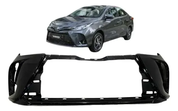 Parachoque Dianteiro Toyota Yaris 2023 A 2025 Cinza