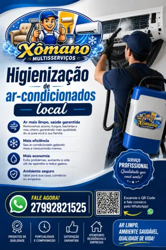 Limpeza de ar condicionado