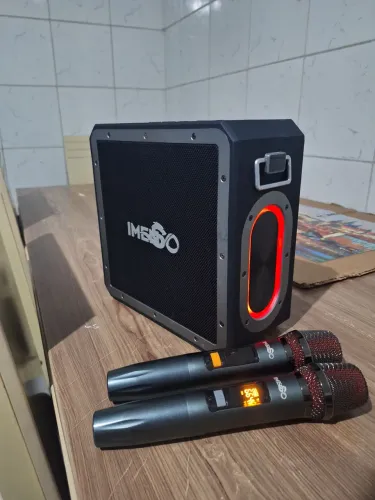 Caixa de som Karaokê Imenso