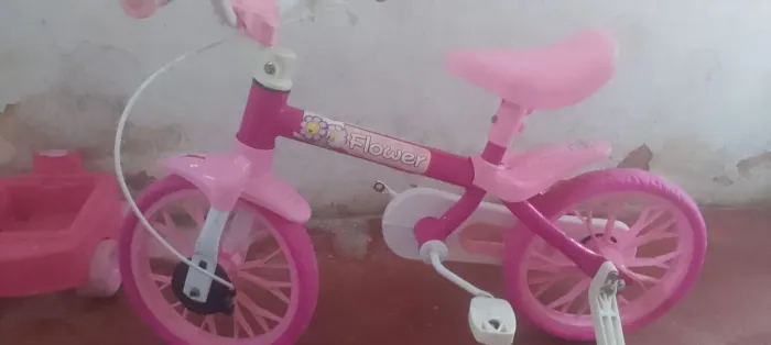 Bicicleta infantil rosa