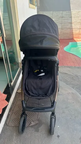 Carrinho + bebê conforto Galzerano 600$