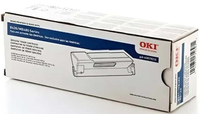 Lote com 8 Toner Okidata B420 / B440 / 43979215 Original Novo Caixa Boa e Caixa Avariada