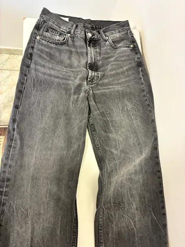 CALÇA JEANS WIDE LEG ZARA NOVA