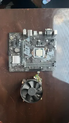 I5-8400 (PROCESSADOR) + COOLER + H310M-E (PLACA MÃE)