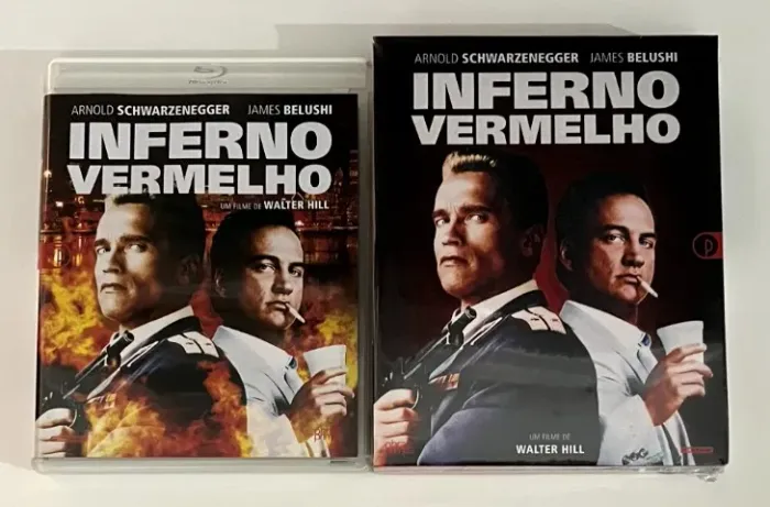 Blu-ray Inferno Vermelho (Obras Primas do Cinema) - Com Arnold Schwarzenegger