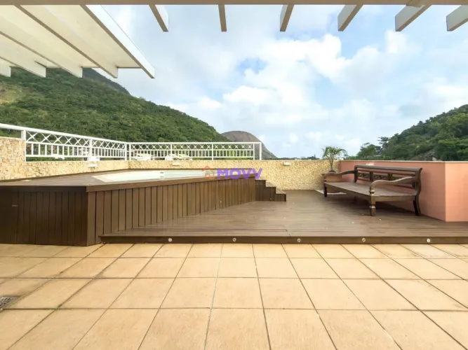 Cobertura LINEAR com 4 dormitórios para alugar, 250 m² por R$ 15.887/mês - Itacoatiara - N
