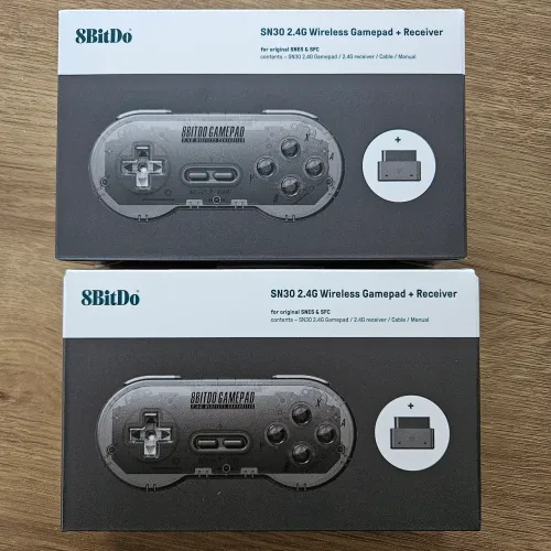 Controle super Nintendo sem fio 8bitdo original