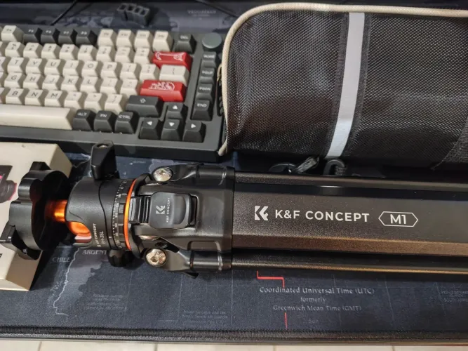 Tripé Profissional K&F concept M1 compacto