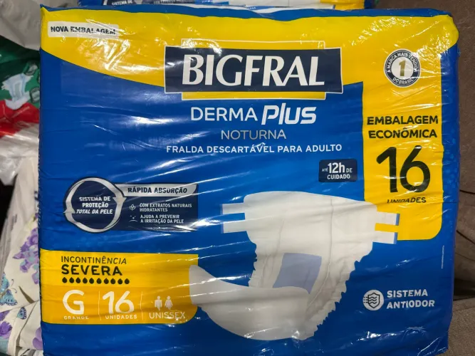 Fralda geriátrica Bigfral