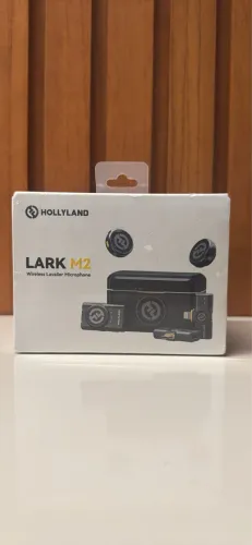 Lark M2 Microfone de Lapela sem Cancelamento de Ruído, 40 H Tempo de iPhone, Android, PC