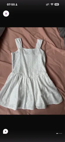 Macaquinho infantil branco Zara 