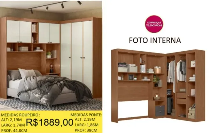 QUARTO CASAL A PRONTA-ENTREGA 