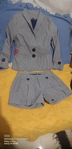 Zara conjunto infantil 7/8 anos